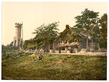 A picture of Foresters' House and Soldiers' Memorial, Jena, Thuringia, Germany