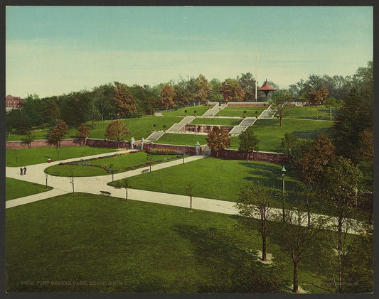 A picture of Fort Greene Park, Brooklyn, N.Y.