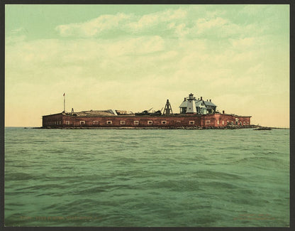 A picture of Fort Sumter, Charleston, S.C.