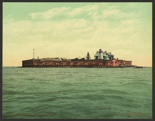 A picture of Fort Sumter, Charleston, S.C.