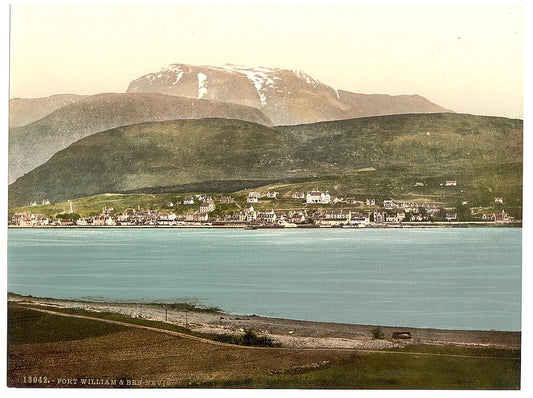 A picture of Fort William and Ben Nevis, Scotland