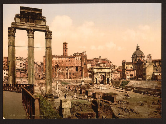 A picture of Forum Romano, Rome, Italy