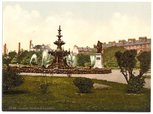 A picture of Fountain Gardens, Paisley, Scotland