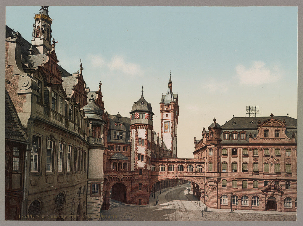 A picture of Frankfurt. A.M. Rathaus
