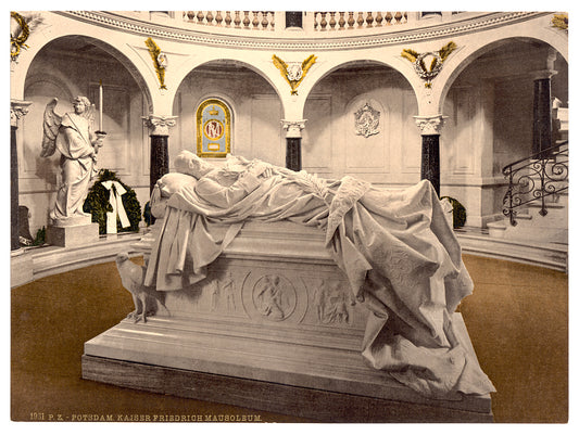 A picture of Frederick the Great's Mausoleum, Potsdam, Berlin, Germany