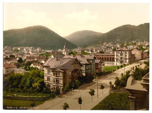 A picture of Friedrichrhoda, from Alexanderstrasse, Thuringia, Germany