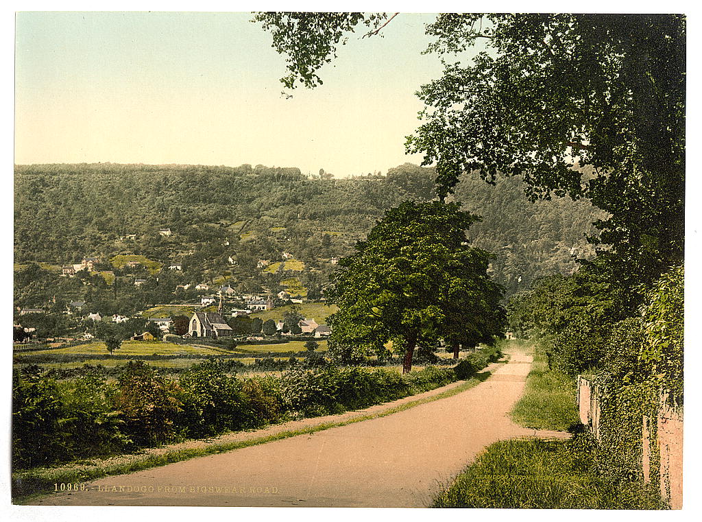 A picture of From Bigswear Road, Llandogo on the Wye, Wales