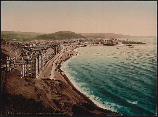 A picture of From Constitution Hill, Aberystwith, Wales