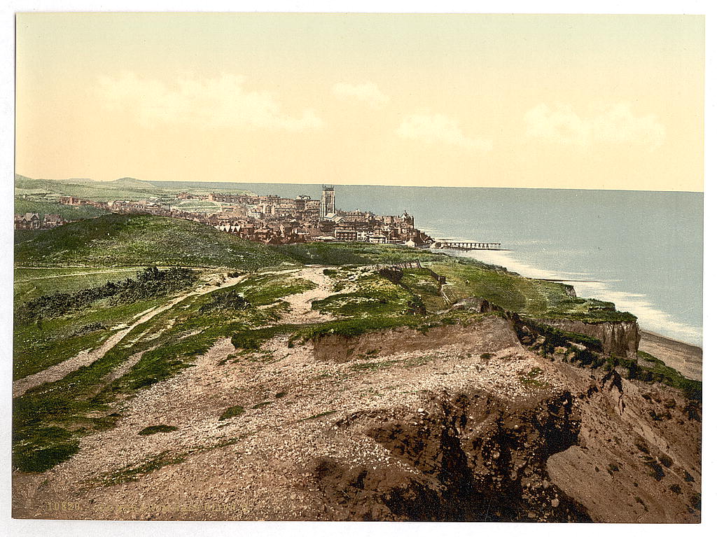 A picture of From E. Cliff, II., Cromer, England