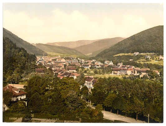 A picture of From Eichenkopf, Lauterberg (i.e. Bad Lauterberg), Hartz, Germany