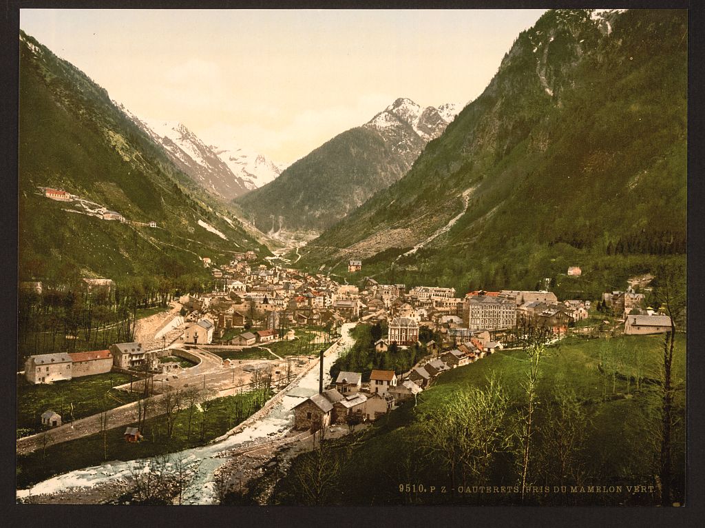 A picture of From Mamelon Vert, Cauterets, Pyrenees, France