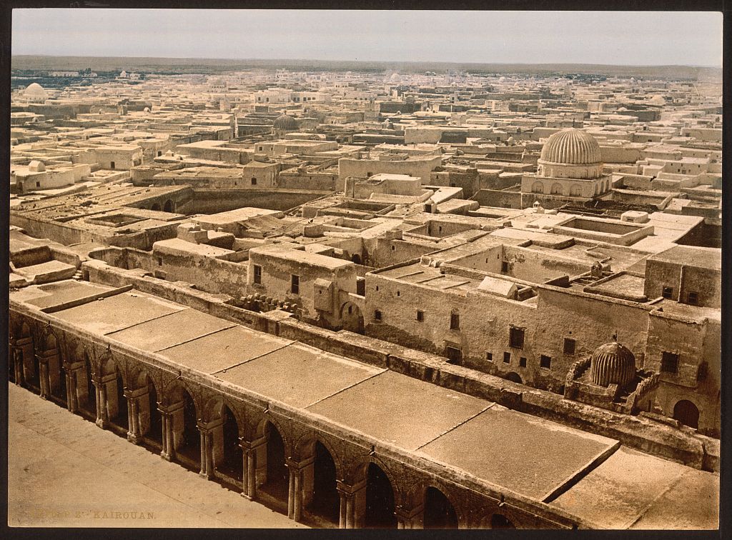 A picture of From minaret of the Great Mosque, Kairwan, Tunisia