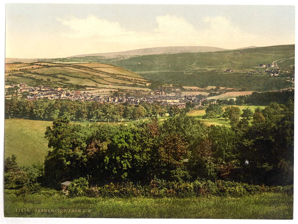 A picture of From N. W., Okehampton, England