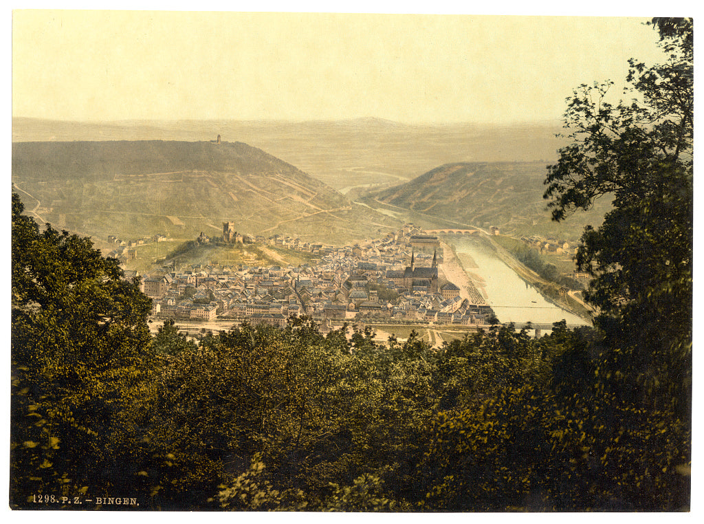 A picture of From Niederwald, Bingen, the Rhine, Germany