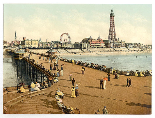 A picture of From North Pier, Blackpool, England