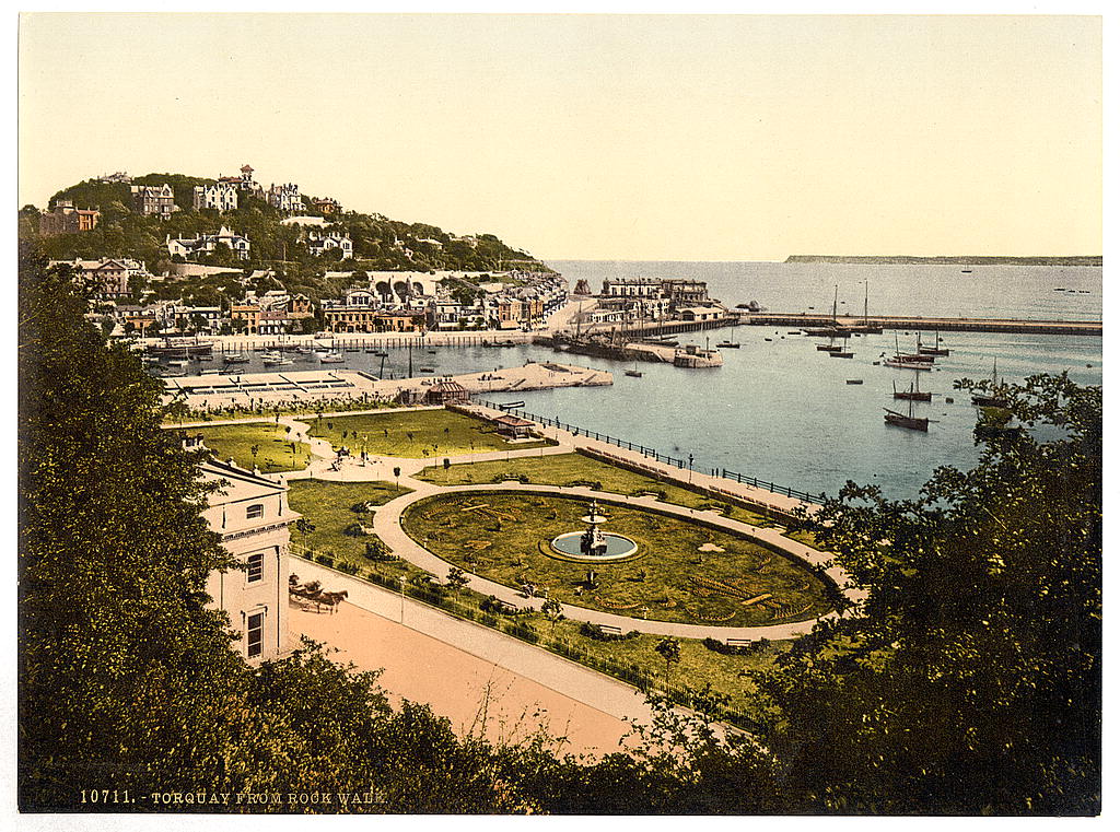 A picture of From Rock Walk, Torquay, England