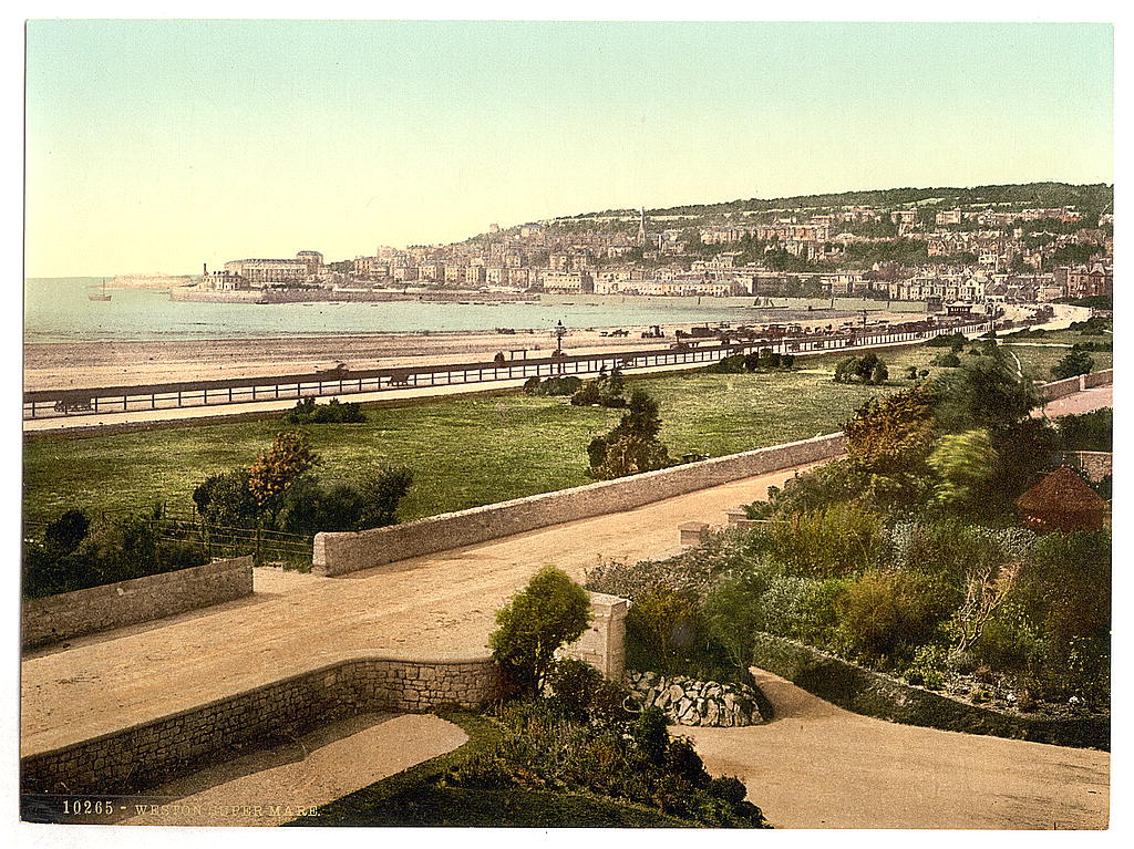 A picture of From south, Weston-super-Mare, England