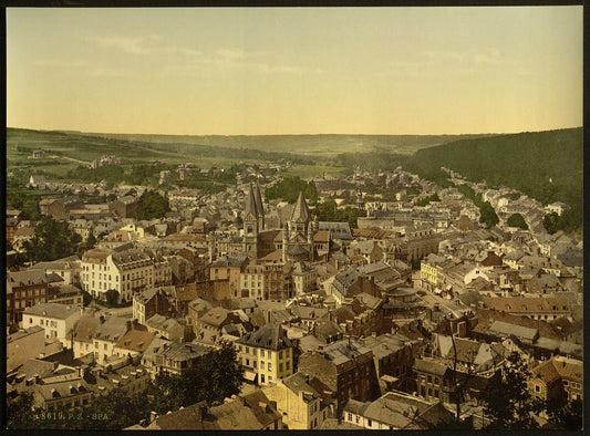 A picture of From the Bellevue Pavilion, Spa, Belgium