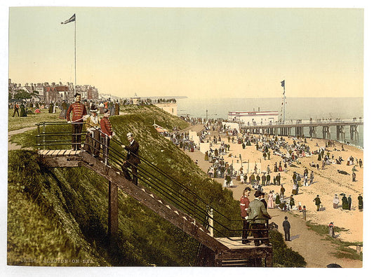 A picture of From the cliffs, Clacton-on-Sea, England