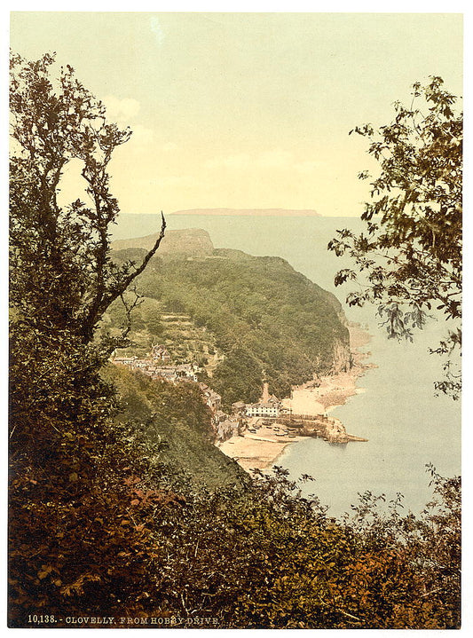 A picture of From the Hobby Drive, Clovelly, England