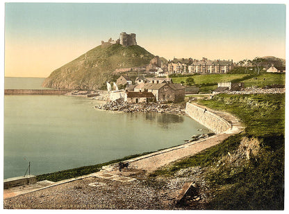 A picture of From the parade, Criccieth Castle, Wales