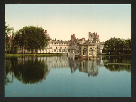 A picture of From the park, Fontainebleau Palace, France