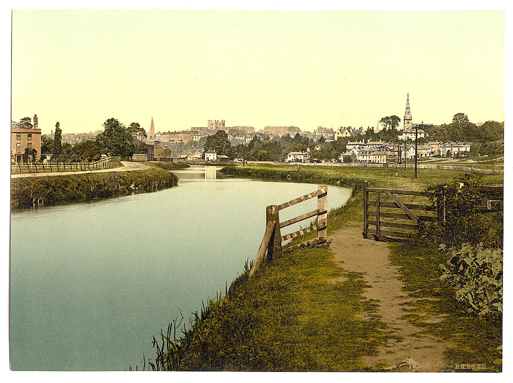 A picture of From the river, Exeter, England