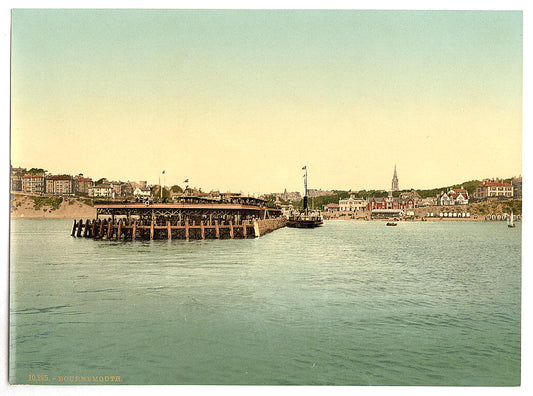 A picture of From the sea, Bournemouth, England