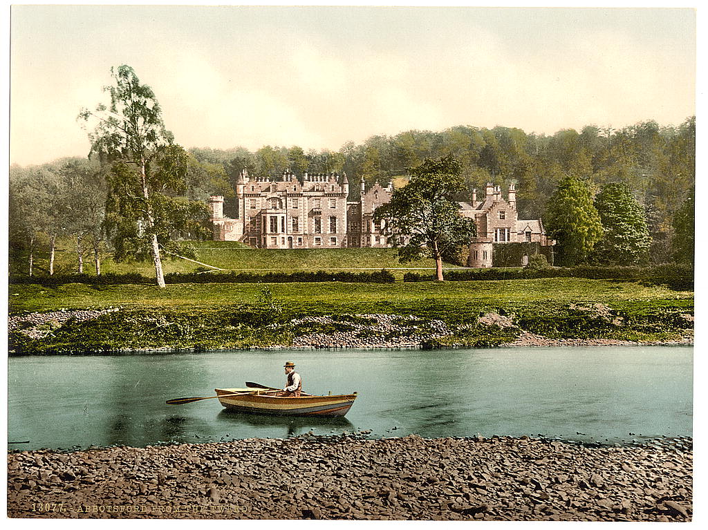 A picture of From the Tweed, Abbotsford, Scotland