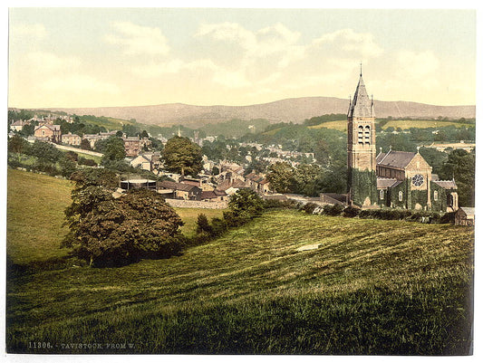 A picture of From the west, Tavistock, England