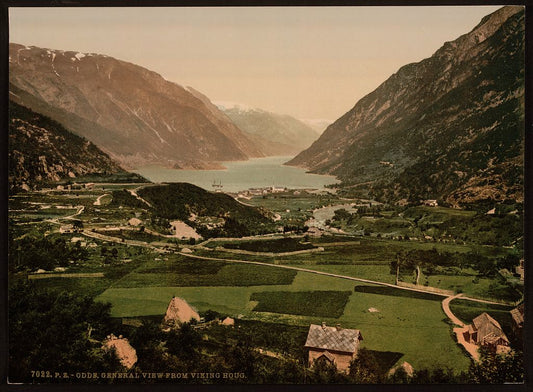 A picture of From Vikinghaug, Odde (i.e. Odda), Hardanger Fjord, Norway