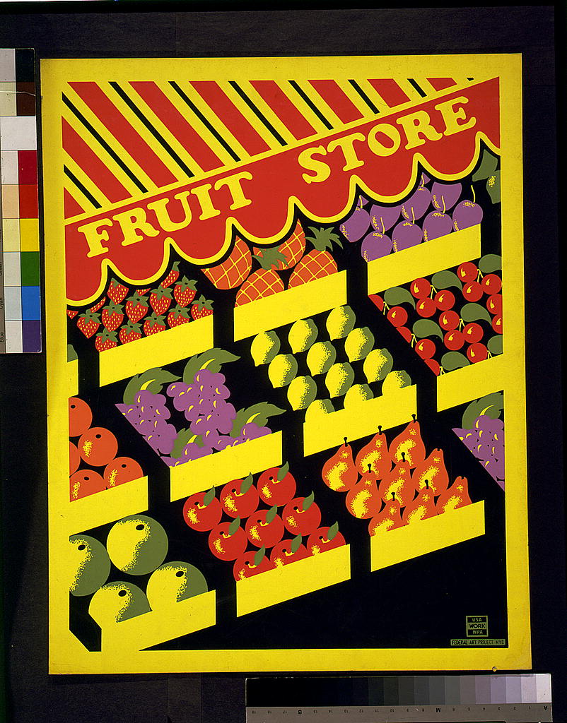 A picture of Fruit store