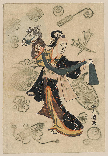 A picture of Fujimusume no harukoma