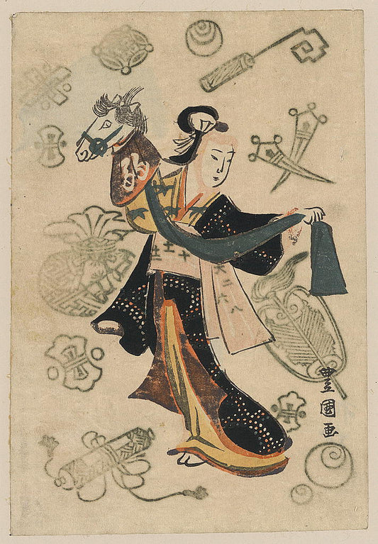 A picture of Fujimusume no harukoma