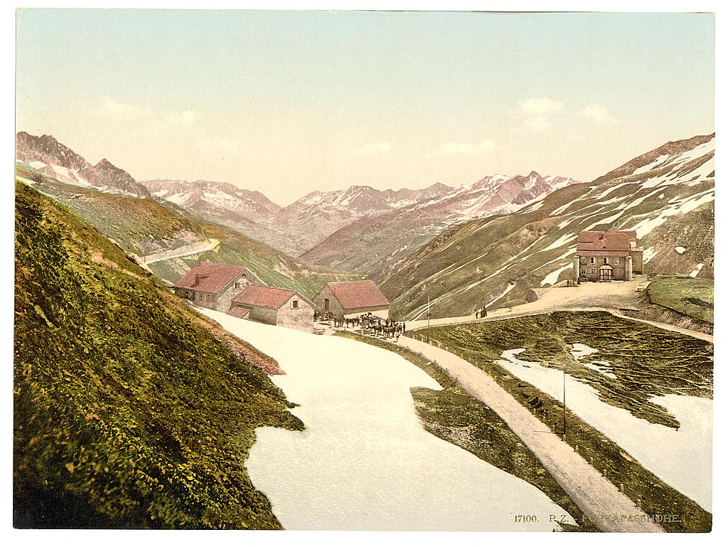 A picture of Fuka Pass, Bernese Oberland, Switzerland