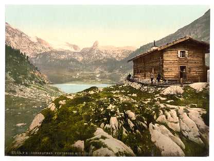 A picture of Funtensee with Schottmalhorn, Upper Bavaria, Germany