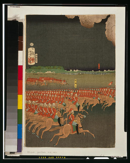 A picture of Furansu Igirisu sanpei daichōsen no zu