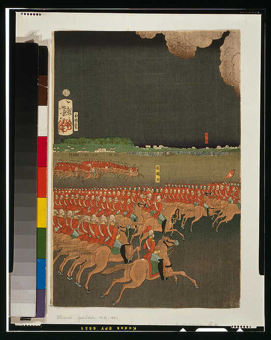 A picture of Furansu Igirisu sanpei daichōsen no zu