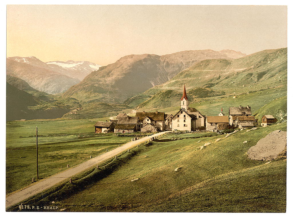 A picture of Furka Pass, Realp, general view, Bernese Oberland, Switzerland