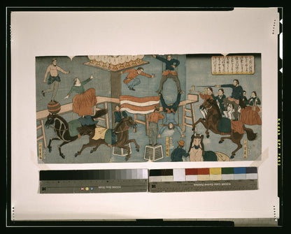 A picture of Gaikokujin Yokohama ni oite kyōkuba