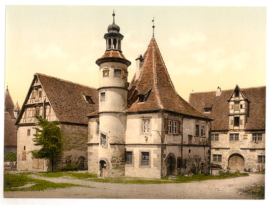 A picture of Gamekeepers house (i.e.Hegereiterhaus), Rothenburg (i.e. ob der Tauber), Bavaria, Germany