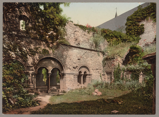 A picture of Gand. Abbaye de St. Bavon. Crypte de la Viergei