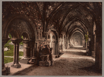A picture of Gand. Abbaye de St. Bavon. Le Cloître