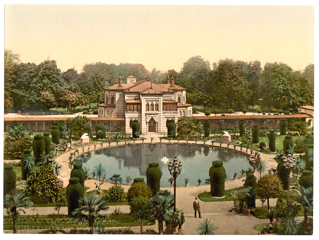 A picture of Gardens, Wilhelmina, Cannstatt (i.e., Bad Cannstatt), Wurtemburg, Germany