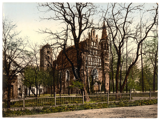 A picture of Garnison's Church, Bromberg, Germany (i.e., Bydgoszcz, Poland)