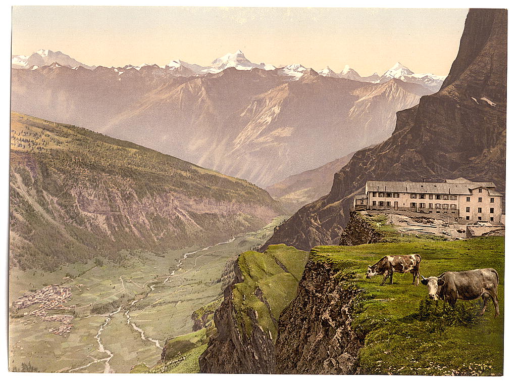 A picture of Gemmi Hotel and Leuk, Valais, Alps of, Switzerland