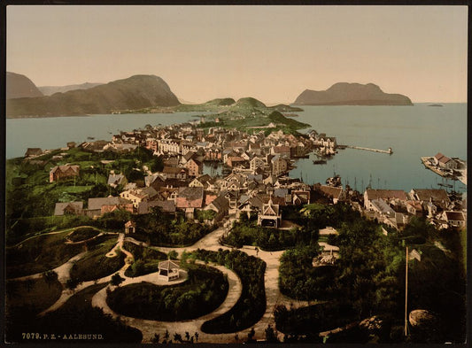 A picture of General view, Åalesund, Norway