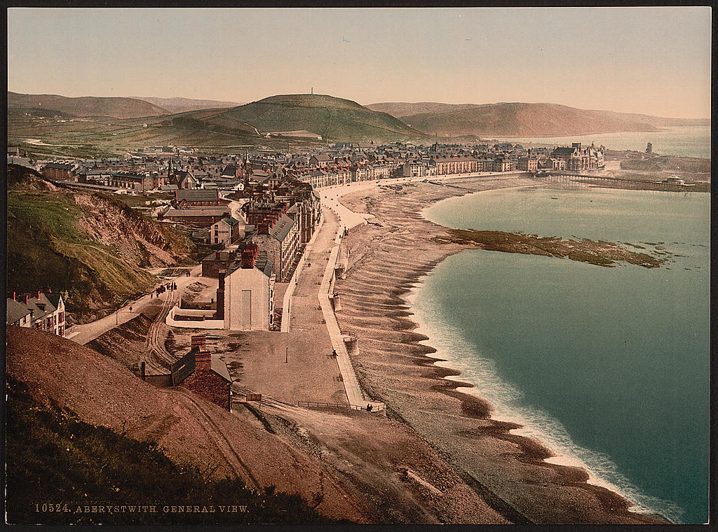 A picture of General view, Aberystwith, Wales