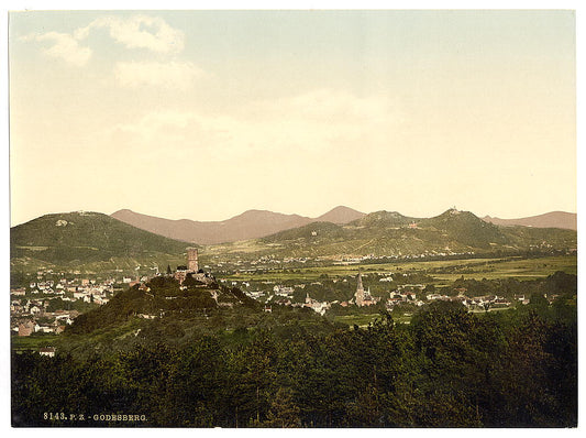 A picture of General view, Bad Godesberg, the Rhine, Germany