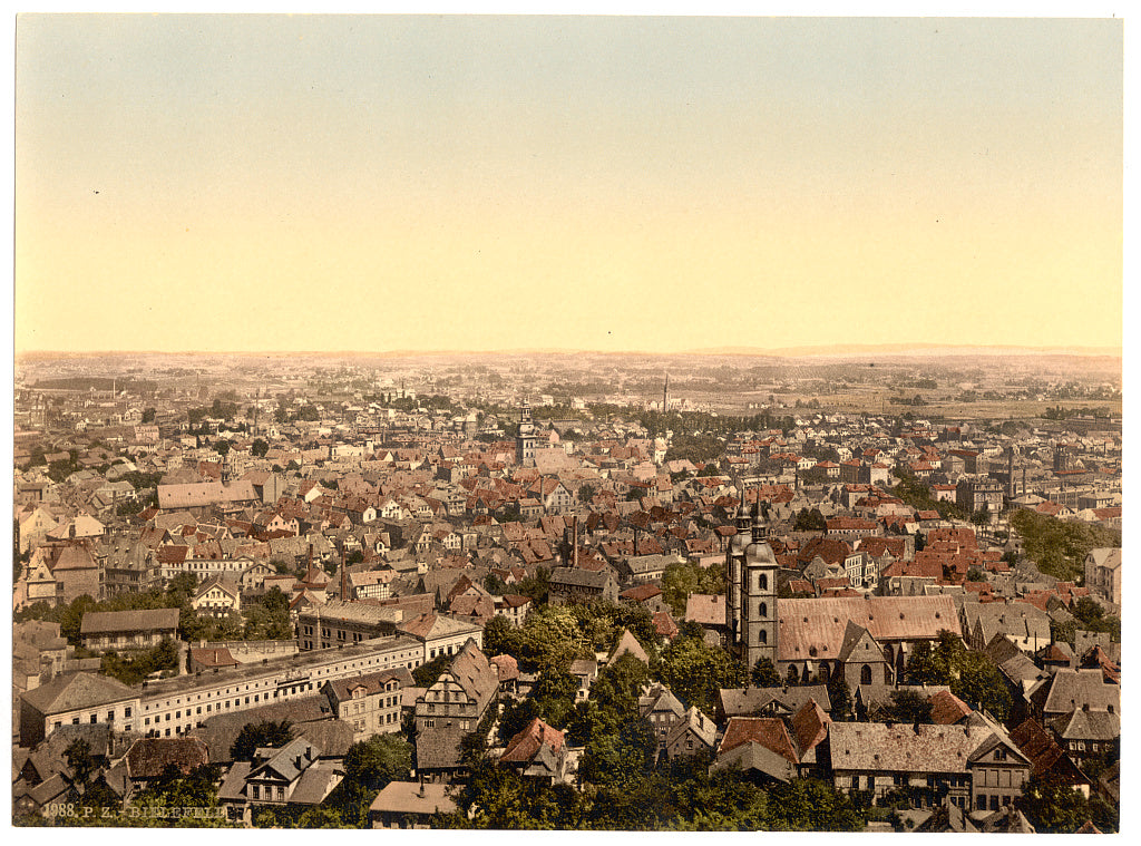 A picture of General view, Bielefield (i.e., Bielefeld), Westphalia, Germany